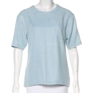 Thakoon Addition Twill Short Sleeve Top